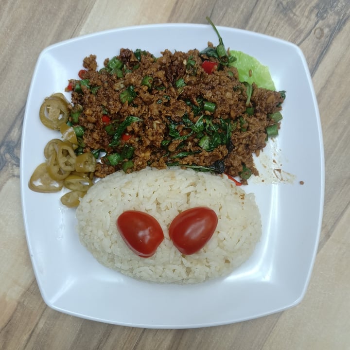 photo of Bodhi Deli 菩提斋 Thai basil rice shared by @skootykoots on  26 Jun 2021 - review