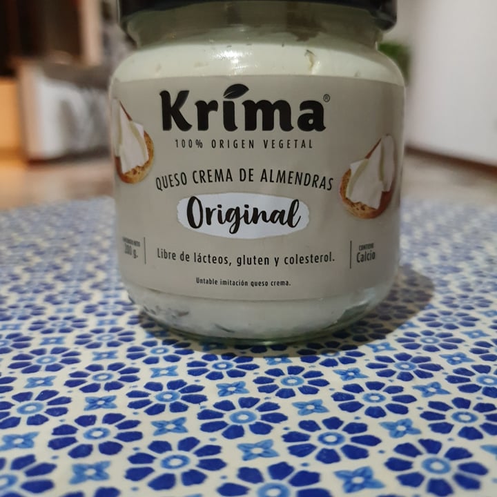 photo of Krima Queso Crema de Almendra Original shared by @adelaidablue on  04 Jul 2020 - review