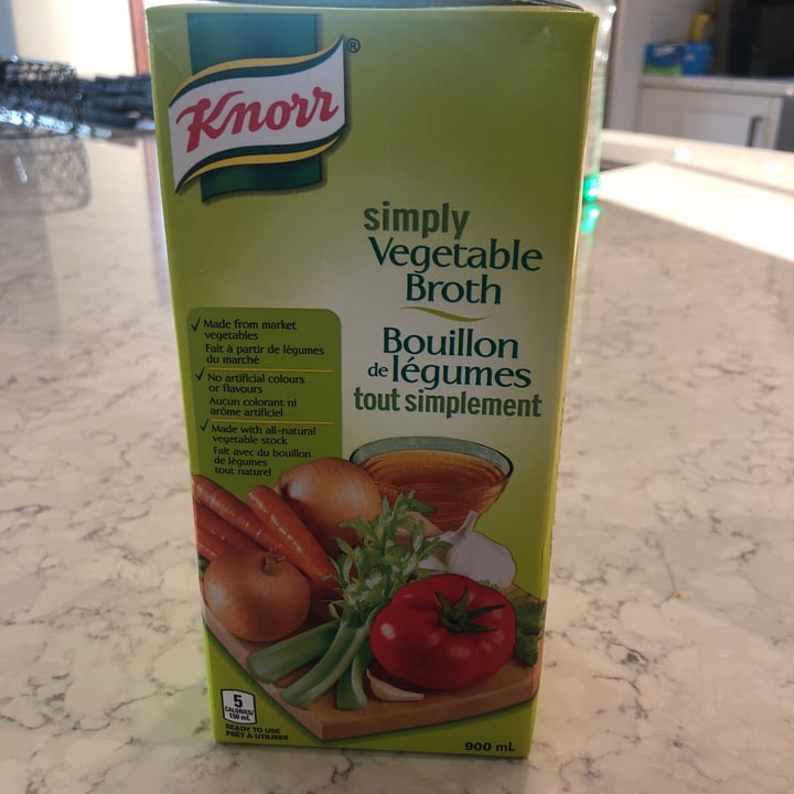 photo of Knorr Vegetable Broth shared by @threelittlebirdsfarm on  04 Jul 2021 - review