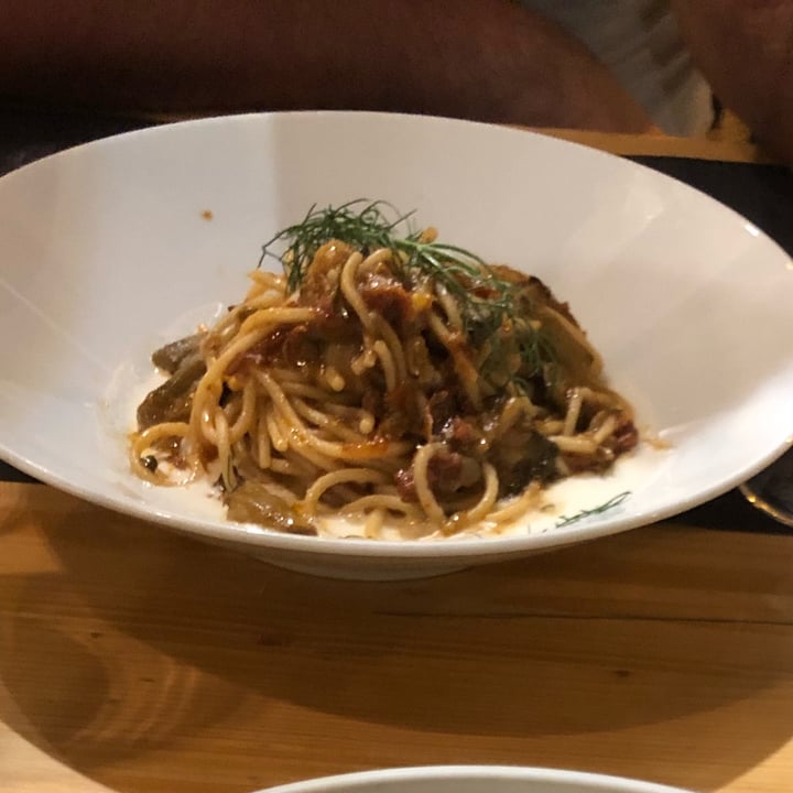 photo of Olivia Natural Bistrot Spaghetti Con Melanzane Scottate shared by @paolab on  02 Jun 2022 - review