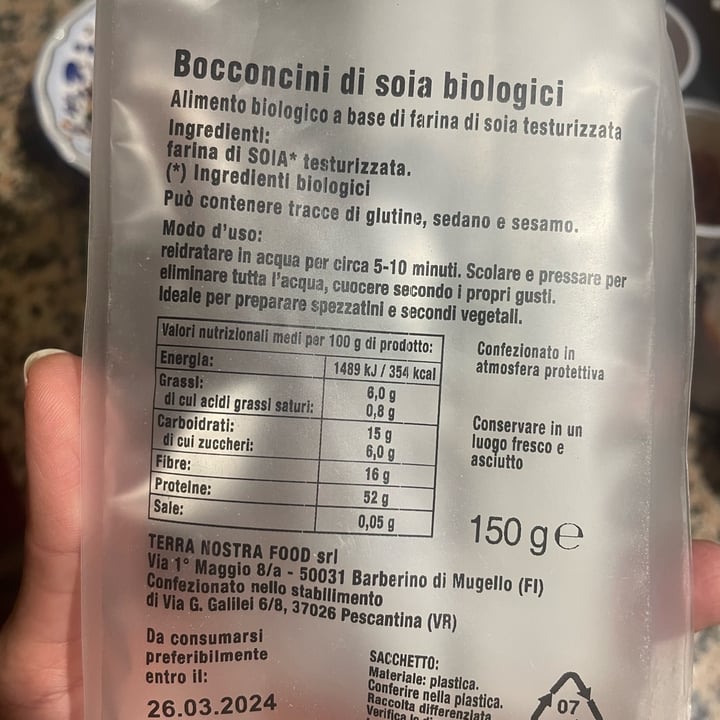 photo of Linea Preparati Bio Bocconcini Di Soia shared by @jojina on  27 Nov 2022 - review