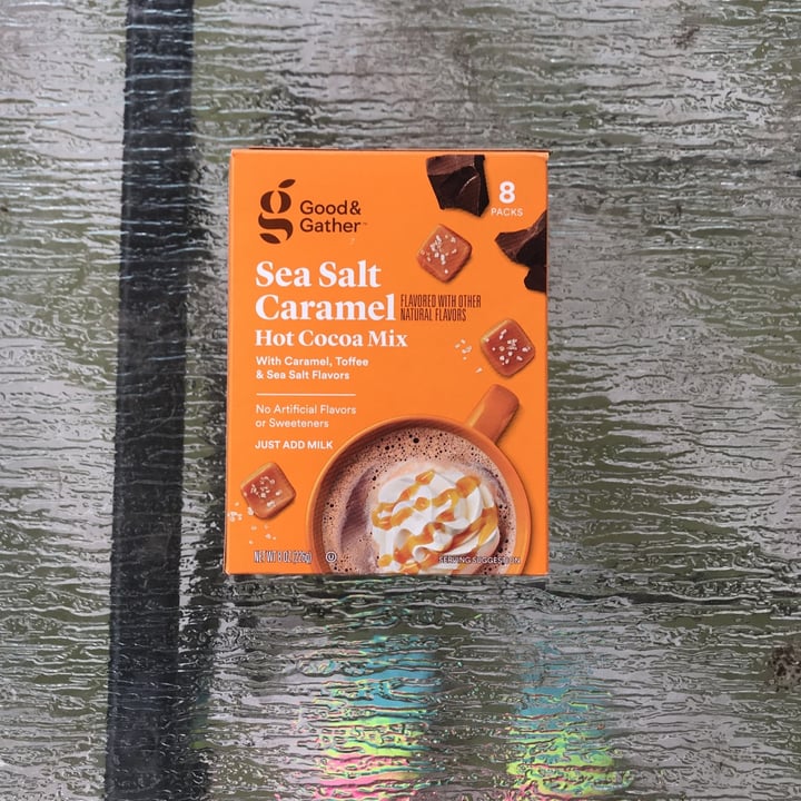 review photo of Good & Gather Sea Salt Caramel Hot Cocoa Mix shared by @asouthernvegan on 31 Dec 2020 - review