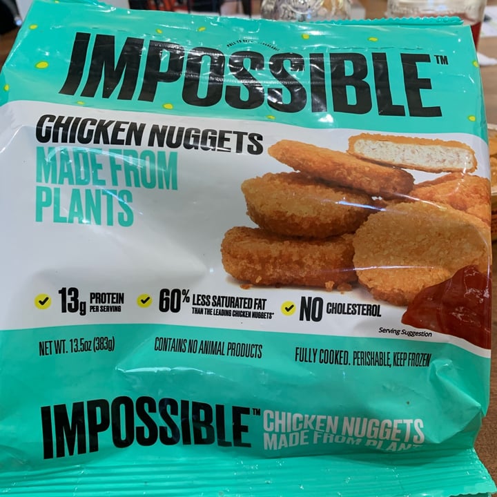 photo of Impossible Foods Chicken Nuggets shared by @farmerjan on  30 May 2022 - review