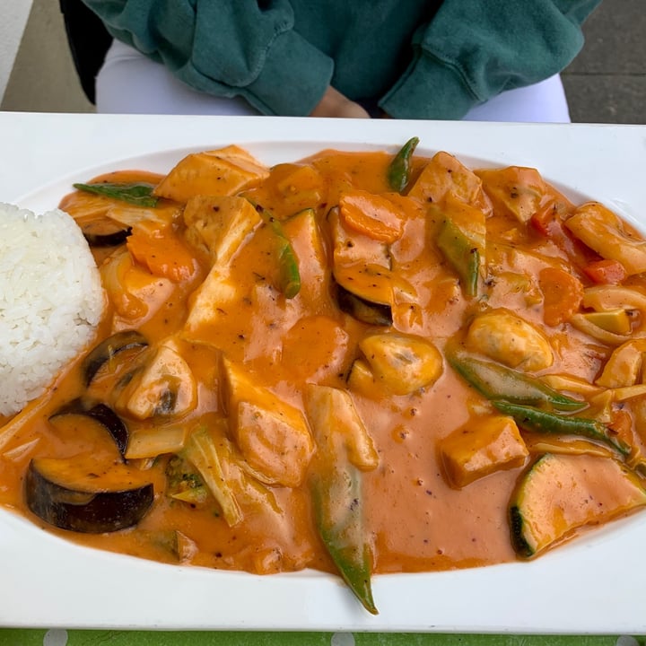 photo of Well Being Restaurant Red curry with eggplant shared by @petermil on  24 Aug 2021 - review