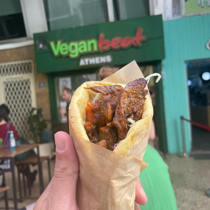photo of Vegan Beat Athens Space Gyros shared by @upmyeco on  04 Apr 2022 - review