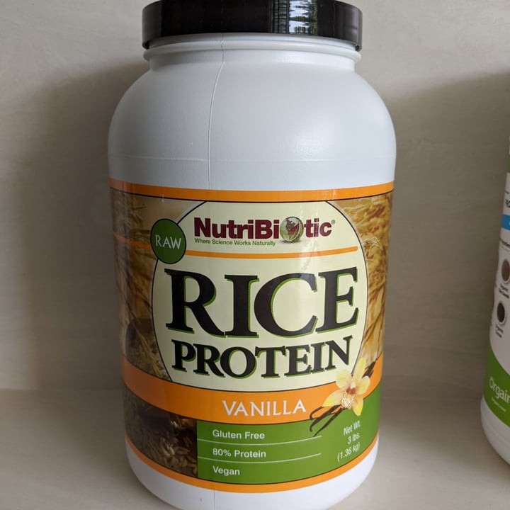 photo of NutriBiotic Organic rice protein shared by @danh on  02 May 2020 - review