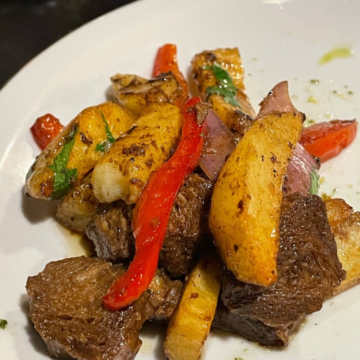 review photo of Guille Veggie Lomo Salteado (soja) shared by @franvegg on 25 Sep 2022 - review