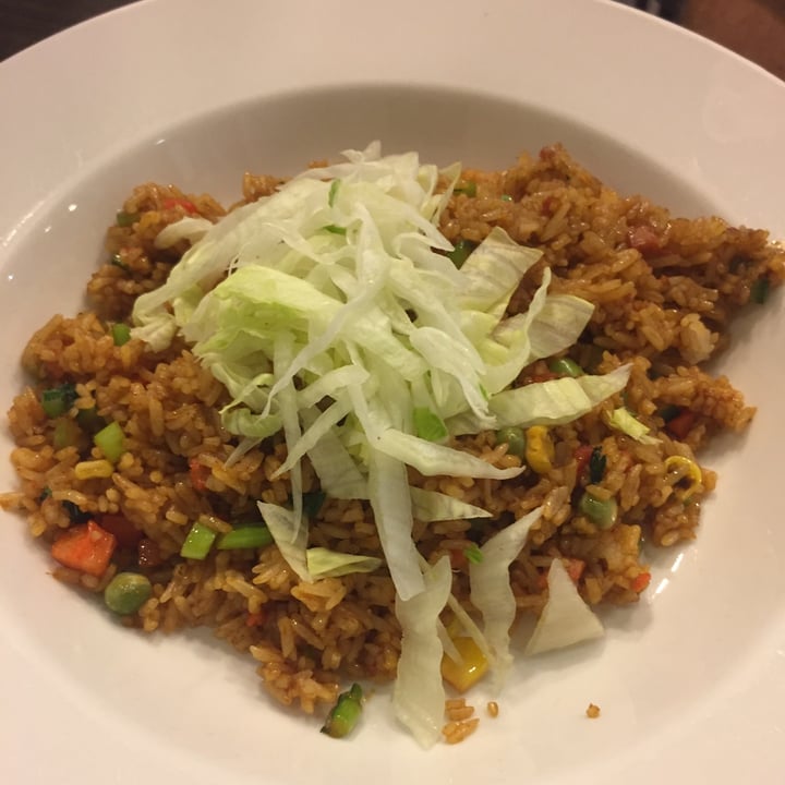 photo of North South East West Fusion Vegetarian Cuisine Tom Yum Fried Rice shared by @jenniferoconnor on  15 Sep 2020 - review