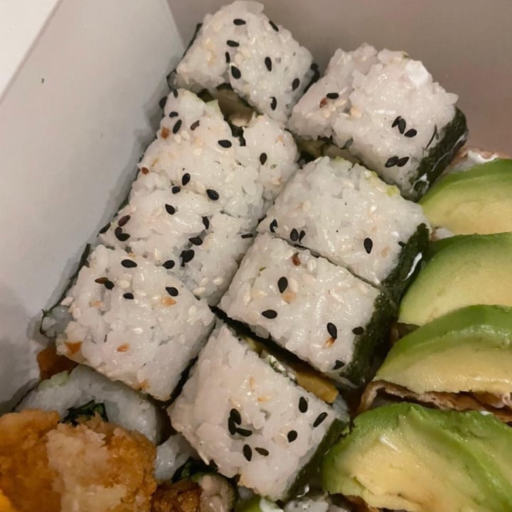 photo of Aiko Sushi (old Active Sushi On Bree) Vegan Roll shared by @upmyeco on  24 Sep 2021 - review
