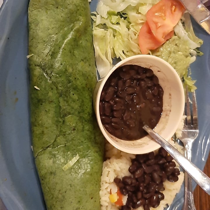 photo of Mexico Clasico Burrito Vegetariano (Order Without Cheese Dip And Sour Cream) shared by @tatornmaui on  23 Oct 2022 - review