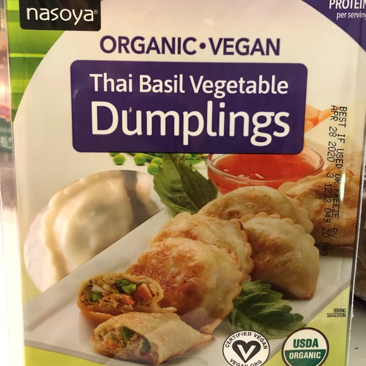 review photo of Nasoya Thai Basil Vegetable Dumplings shared by @ccreneke on 28 Apr 2020 - review