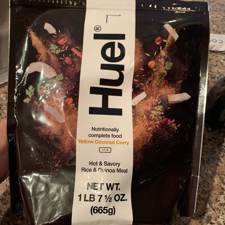 photo of Huel Yellow Coconut Curry shared by @drichi on  10 May 2022 - review