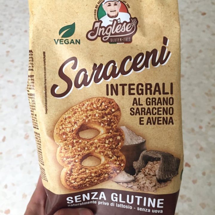 photo of Inglese Gluten Free Biscotti Integrali Grano Saraceno E Avena shared by @giuglutenfree on  11 Mar 2022 - review