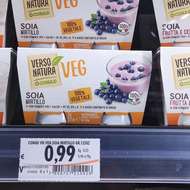 review photo of Conad Yogurt Soia Mirtillo shared by @lisyas on 07 Jun 2022 - review
