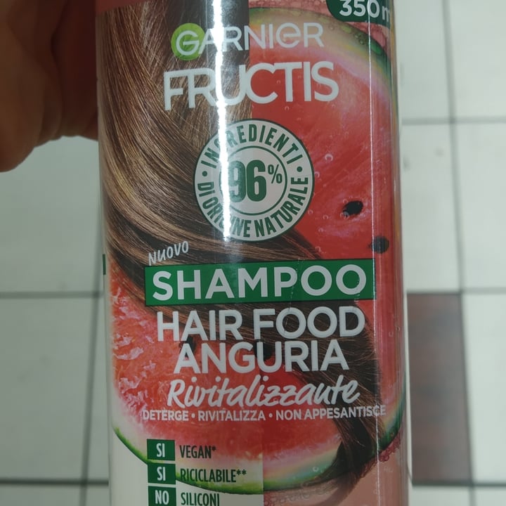 photo of Garnier shampoo hair food anguria rivitalizzante shared by @ire97 on  28 Jun 2022 - review