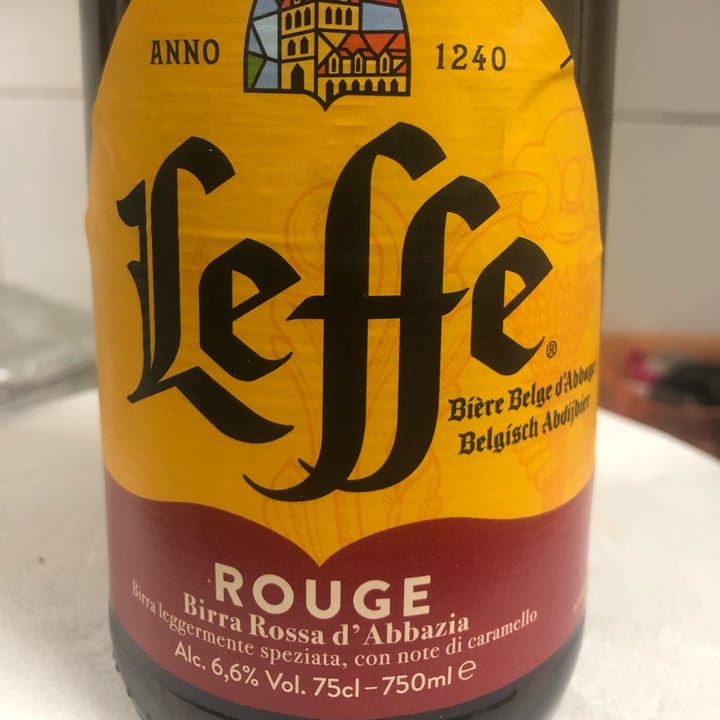 photo of Leffe Rouge shared by @laurarisorti on  27 Mar 2022 - review