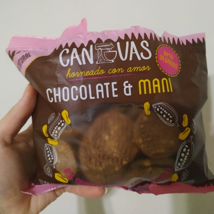 photo of Canvas Galletita de chocolate y maní shared by @melicarucci on  08 Aug 2021 - review