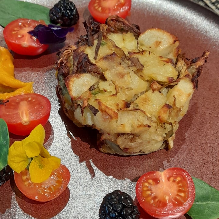 review photo of At Pum Rus Tortino di patate e carciofi shared by @vegsidestory on 10 Mar 2022 - review