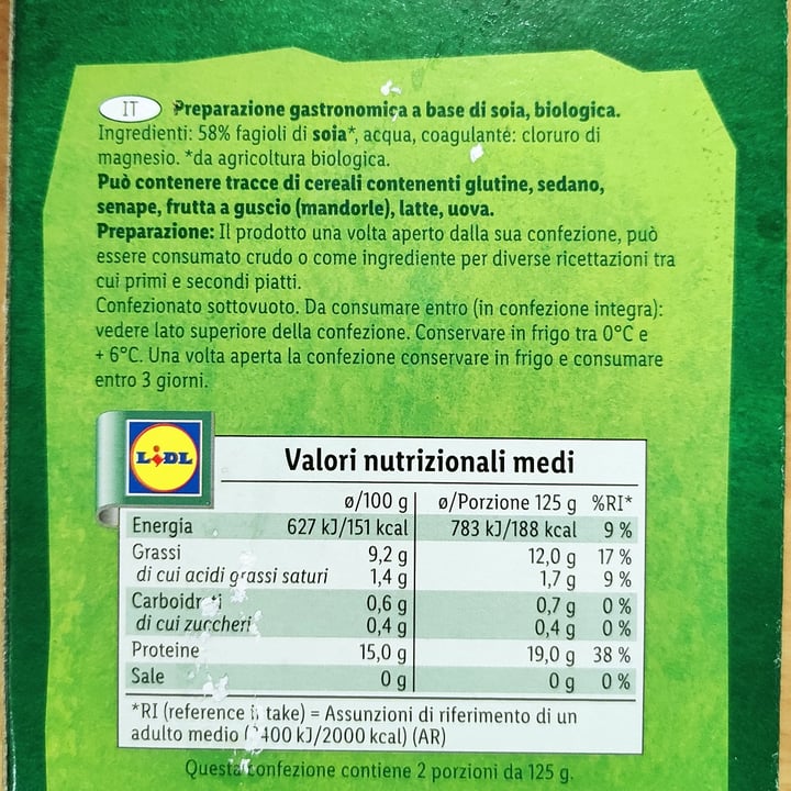review photo of Vemondo Tofu Bio al naturale shared by @cinnamonmeringa on 27 Jan 2022 - review