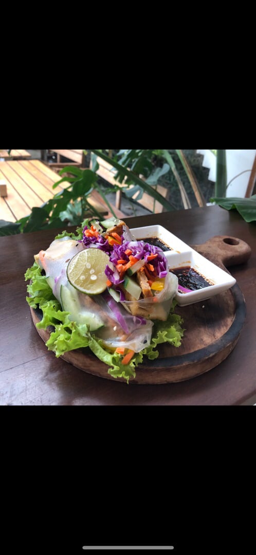 review photo of Cafe Organic Bali Rice Paper Rolls shared by @bcuddy on 17 Jul 2019 - review