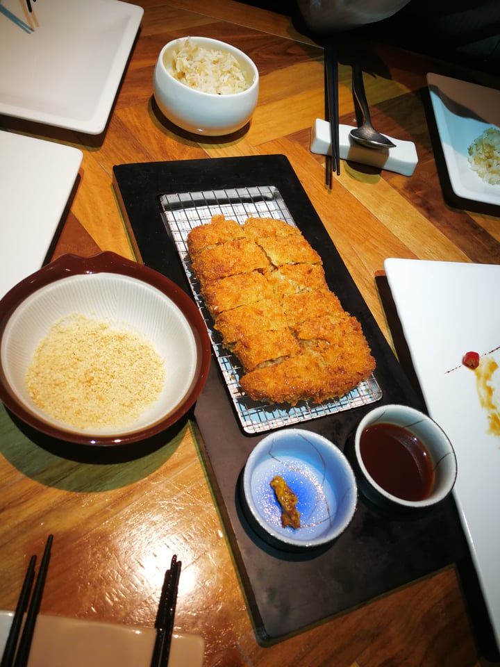 photo of 大蔬无界美素馆 Panko Crumbs and Tofu Skin-wrapped Mushroom Katsu shared by @floyddaughter on  09 Oct 2018 - review