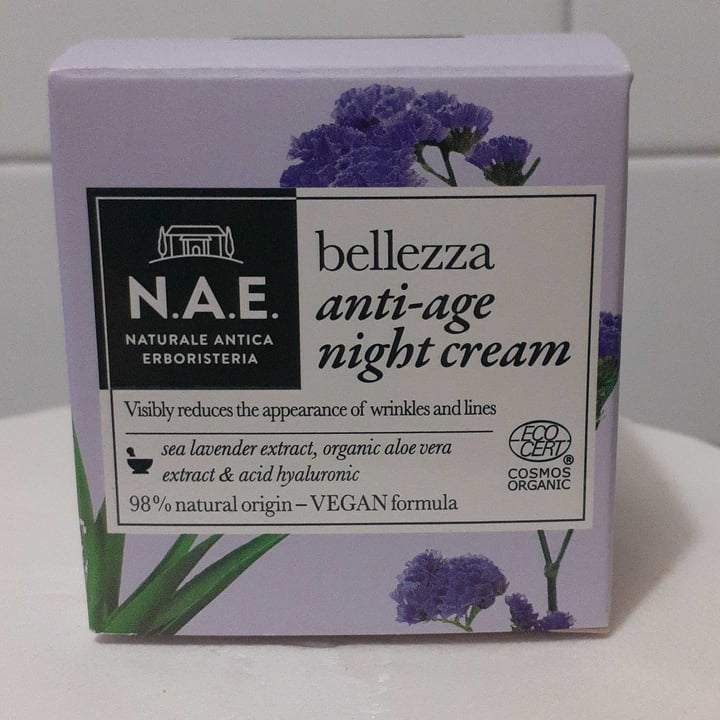 photo of N.A.E. Naturale Antica Erboristeria Bellezza anti-age night cream shared by @nadiamincuzzi on  21 Nov 2022 - review