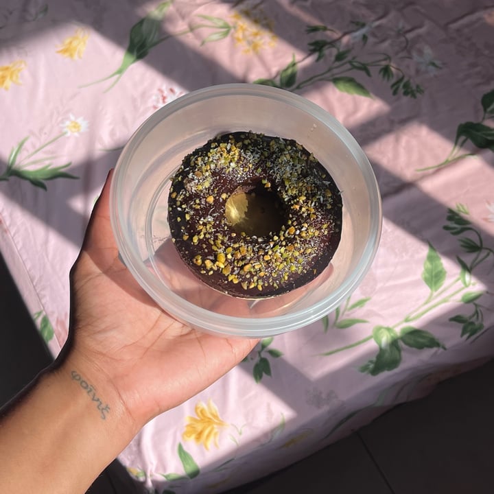 photo of Kind Kones Baked Chocolate Donut shared by @flexivegan on  26 Nov 2022 - review