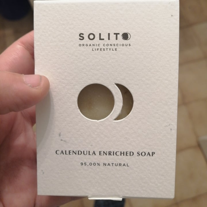 review photo of Solito Jabón Sólido De Caléndula shared by @inmaeternament on 26 Mar 2022 - review