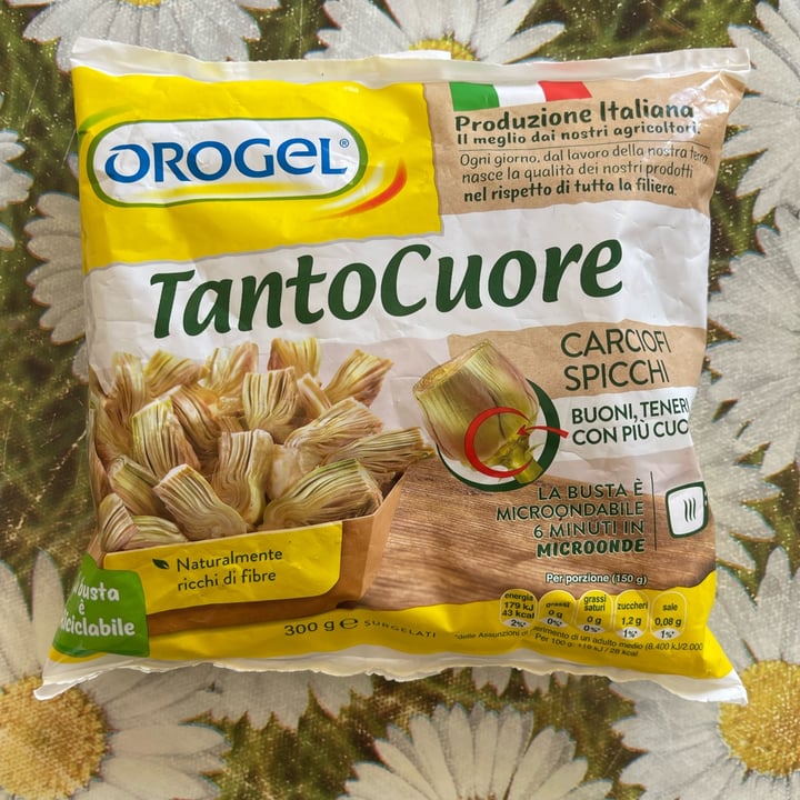 photo of Orogel Carciofi spicchi shared by @bornintothis on  14 Oct 2022 - review
