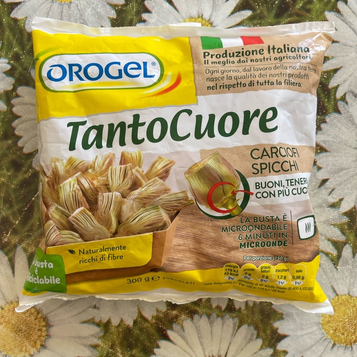 review photo of Orogel Carciofi spicchi shared by @bornintothis on 14 Oct 2022 - review