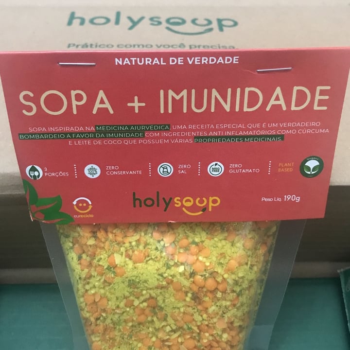photo of holy soup Sopa Com Propriedades Naturais A Favor Da Imunidade shared by @marisagarcia on  24 Nov 2022 - review