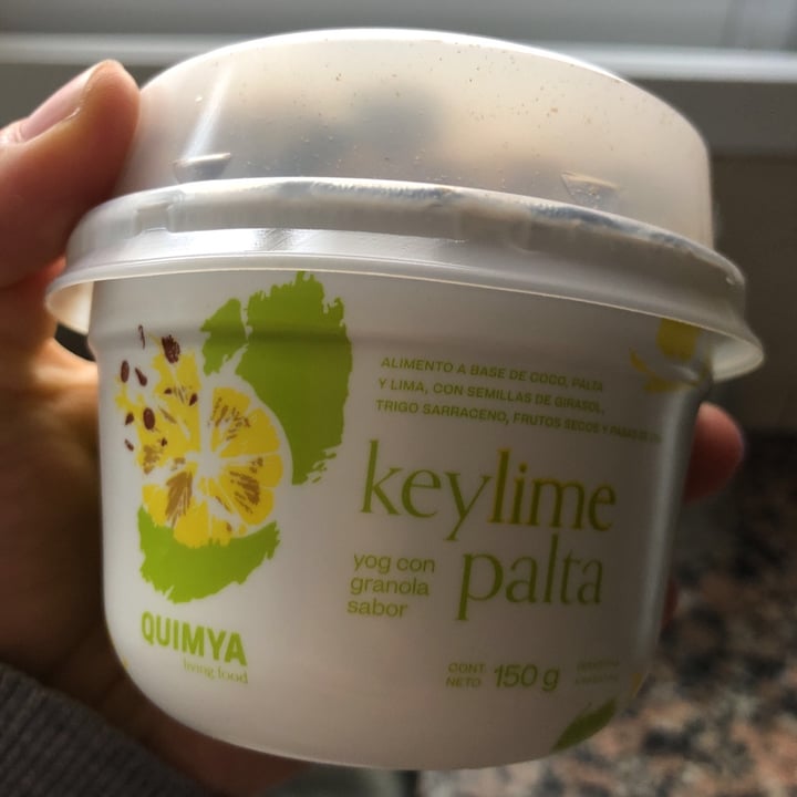 photo of Quimya Yogur con Granola Keylime Palta shared by @akgusti on  31 Aug 2020 - review