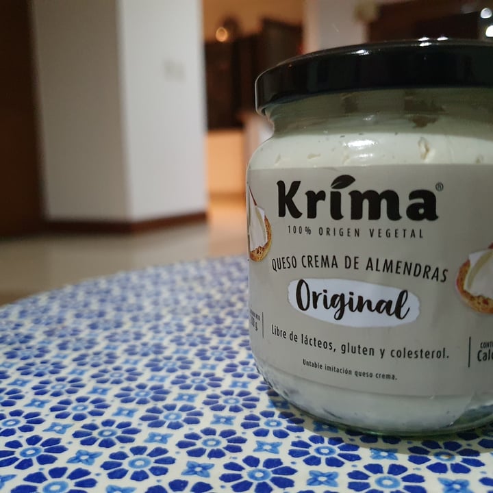 photo of Krima Queso Crema de Almendra Original shared by @adelaidablue on  04 Jul 2020 - review