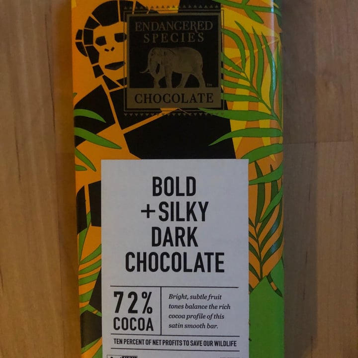 photo of Endangered Species Chocolate Bold And Silky Dark Chocolate shared by @karenasp on  16 May 2020 - review