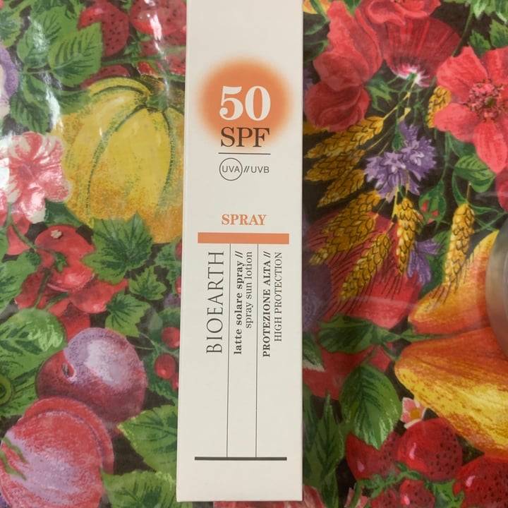 photo of Bioearth Crema Solare 50spf shared by @giobarale on  06 Jul 2021 - review