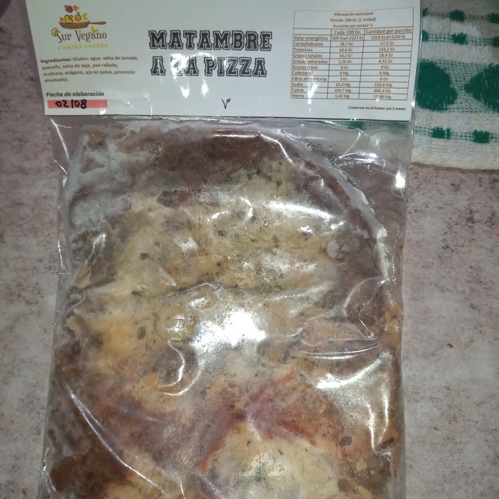 photo of Sur Vegano matambre a la pizza shared by @anaferreyra on  27 Aug 2021 - review