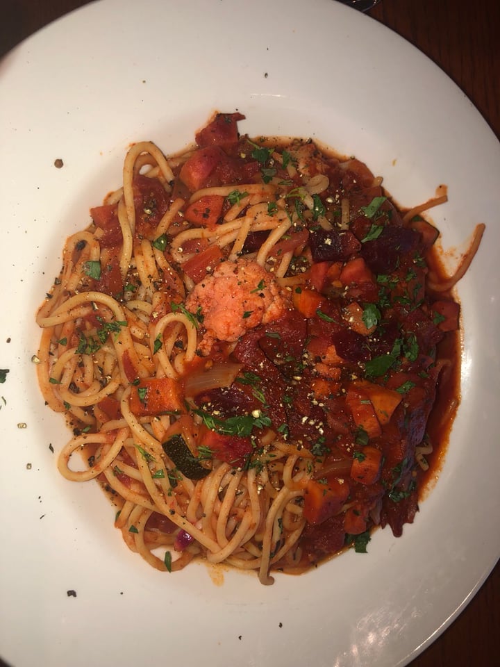 review photo of Papa George's Restaurant Vegetable Pasta shared by @courtneyjade98 on 03 Jul 2019 - review