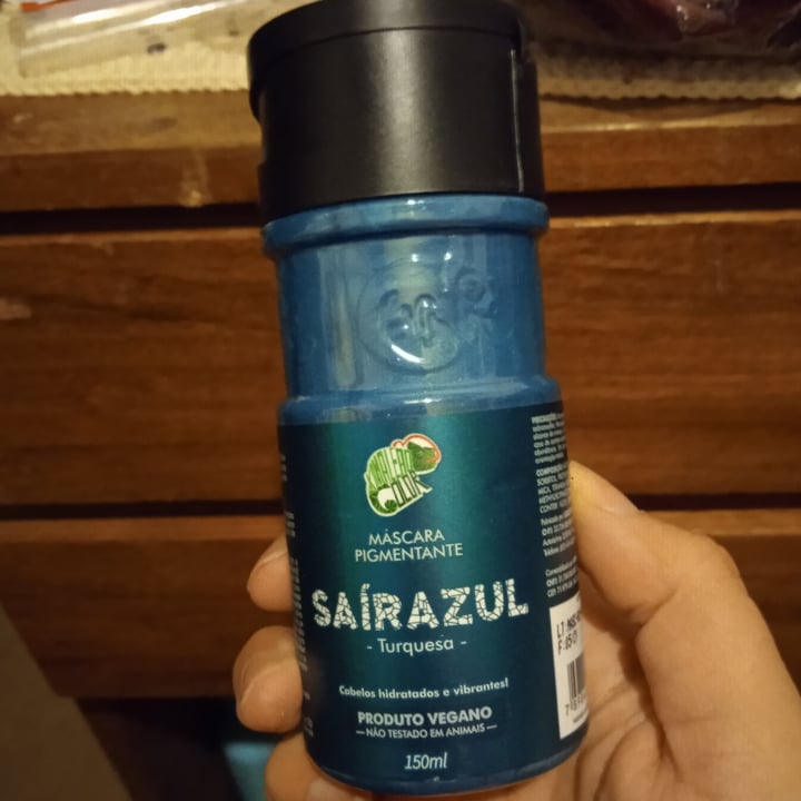 review photo of Kamaleão Color Máscara Pigmentante Saírazul - Turquesa shared by @karolkarol on 09 May 2022 - review