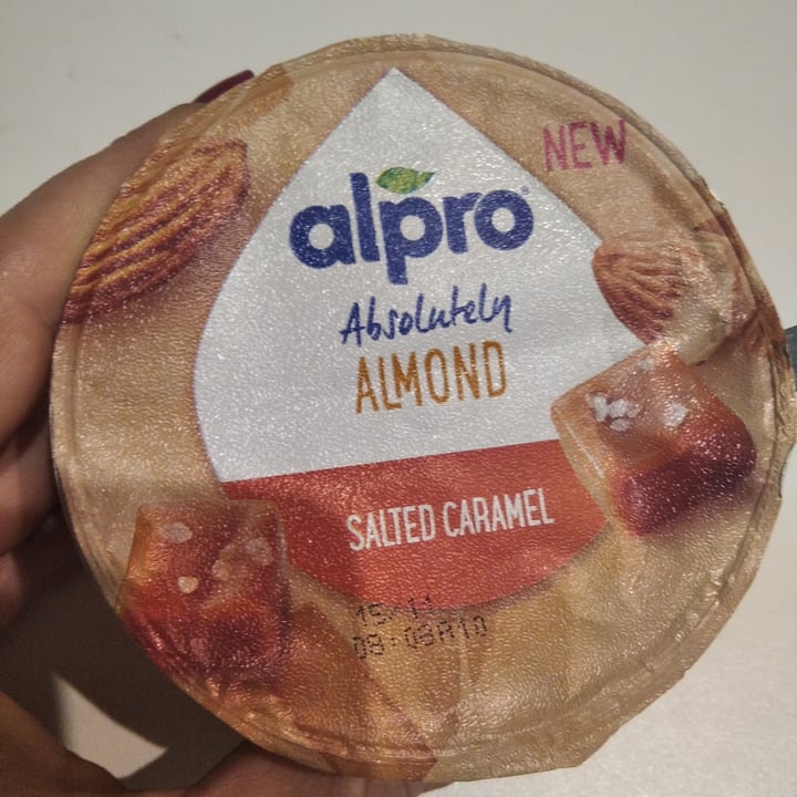photo of Alpro Absolutely almond salted caramel shared by @nicole13 on  17 Nov 2022 - review