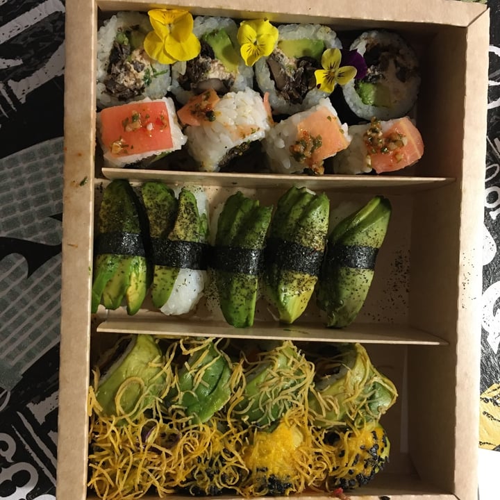 photo of Let it V - Vegan Sushi Tabla Abbey rolls shared by @outofstep on  30 Jan 2021 - review