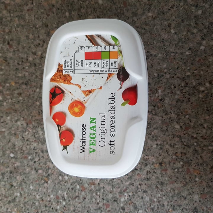 photo of Waitrose Vegan Original Soft Spreadable shared by @huntsaboteur on  16 May 2020 - review