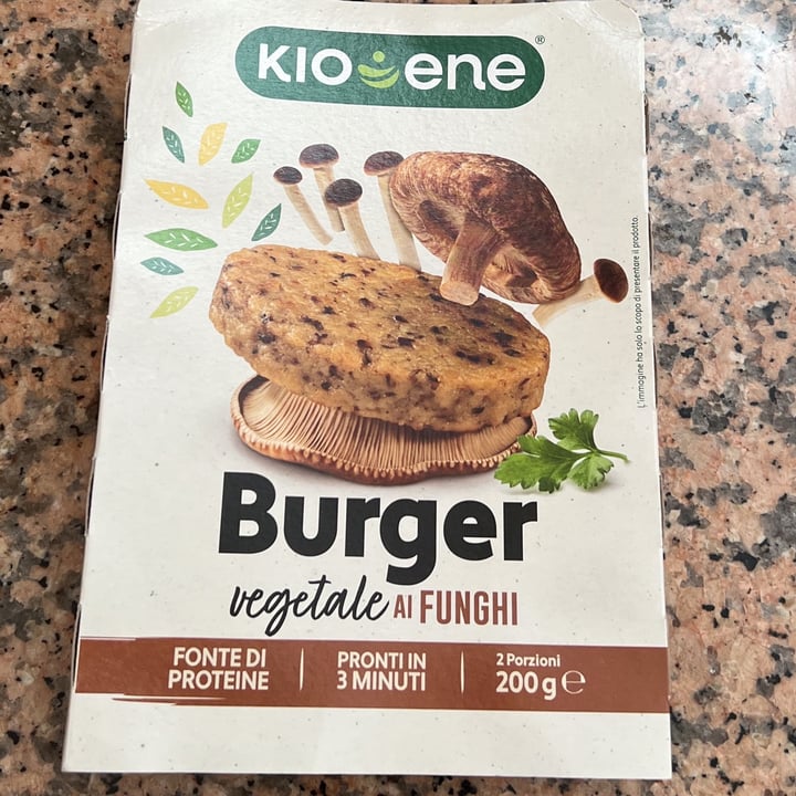 photo of Kioene Burger vegetale ai funghi shared by @katia66 on  02 Oct 2022 - review