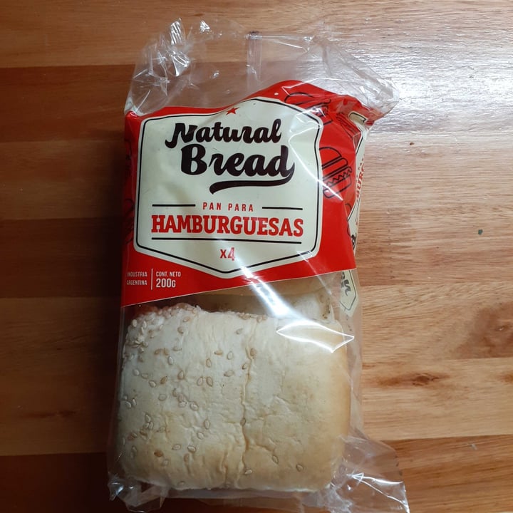 photo of Natural Bread Pan De Hamburguesas shared by @julebellot on  22 Jan 2021 - review
