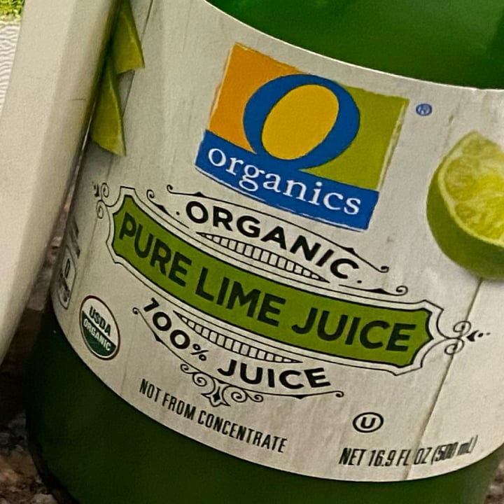 photo of O Organics lime juice shared by @4dogsndonkeys on  21 May 2022 - review