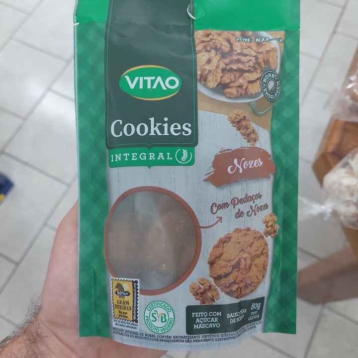 review photo of VITAO Cookie Integral de Nozes shared by @jacksoncoelho on 23 Apr 2022 - review