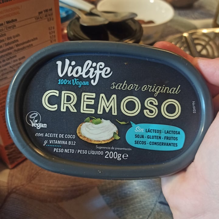photo of Violife Queso Untable Cremoso sabor Original shared by @alida342 on  30 Oct 2022 - review
