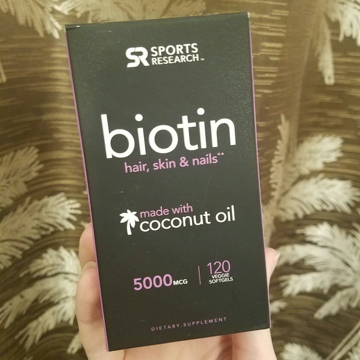 photo of Sports Research Biotin shared by @joyrose on  10 Jun 2020 - review