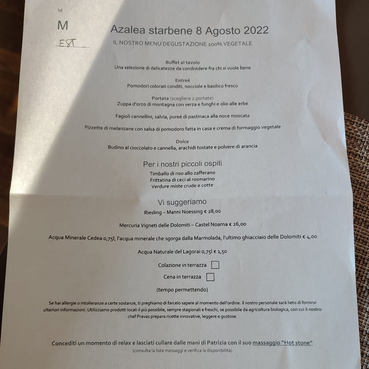photo of Eco Park Hotel Azalea Buffet al tavolo shared by @monica86 on  20 Aug 2022 - review