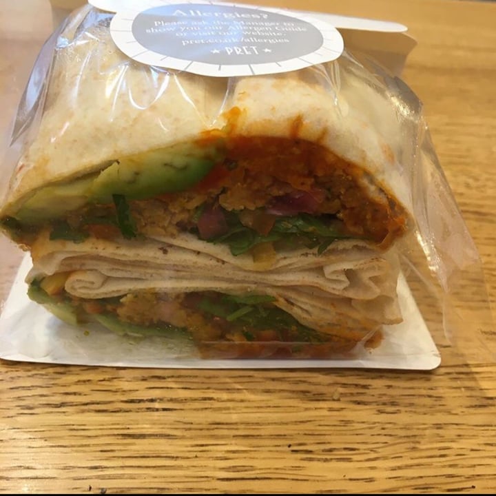 photo of Pret A Manger Avocado Falafel Flatbread shared by @cheapsoybean on  02 Sep 2020 - review