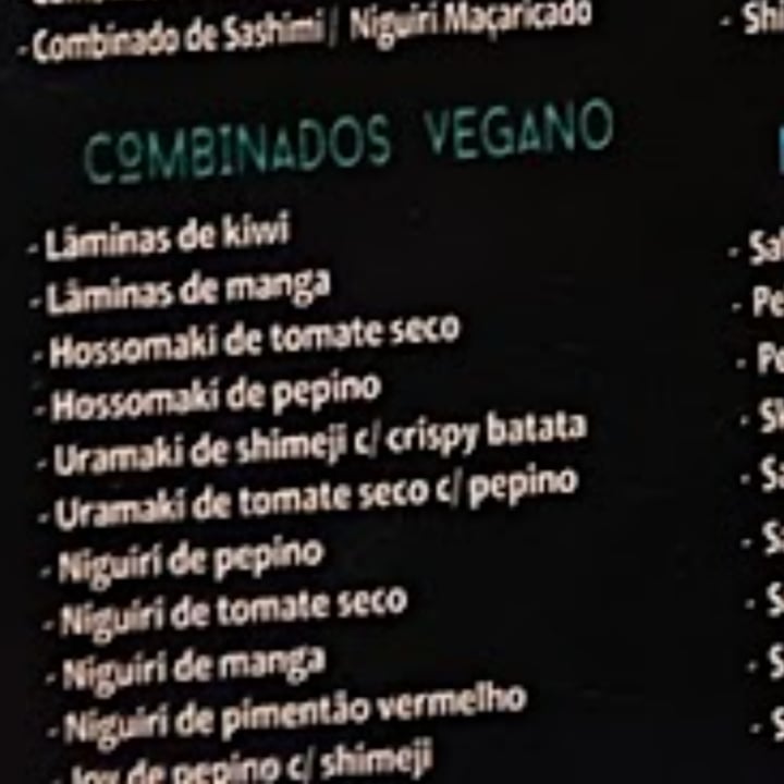 photo of Taiyô Sushi Lounge Combinado Vegano shared by @tatiperes2 on  25 Apr 2022 - review